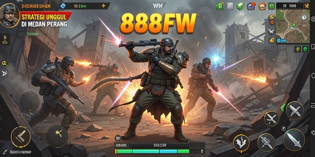 Menampilkan gameplay intens dalam 888FW dengan strategi yang mendebarkan.
