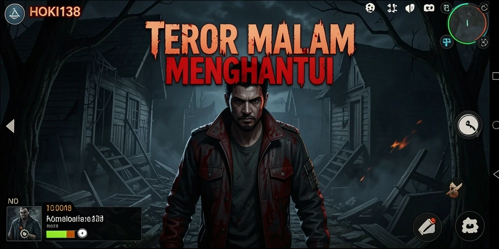 Screenshot HOKI138 menunjukkan gameplay yang mencekam.