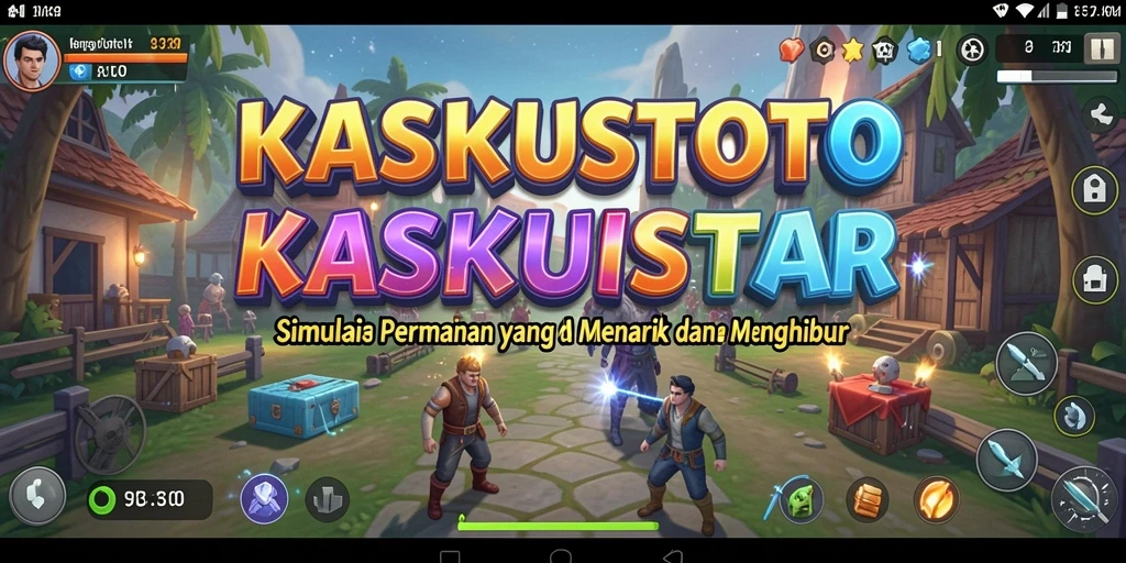 Tampilan menarik dari gameplay simulasi KASKUSTOTO yang mengasah strategi.