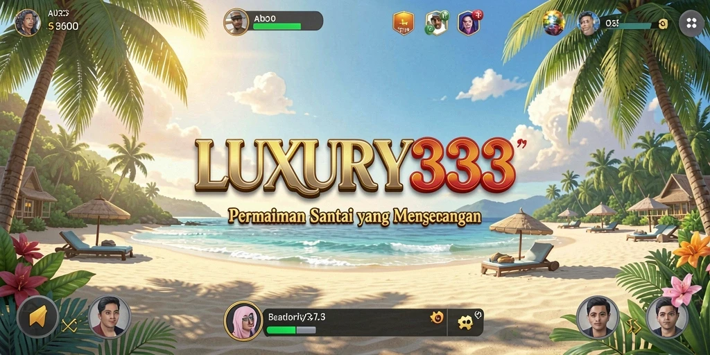 Tampilan gameplay seru dari LUXURY333 dengan grafis cerah.