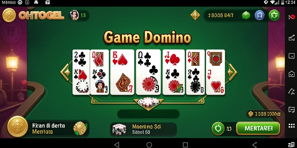 Gameplay menarik OHTOGEL dengan berbagai pilihan strategi domino.