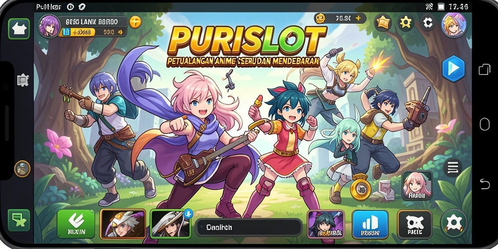 Gameplay seru dan karakter Anime yang memikat di PURISLOT.