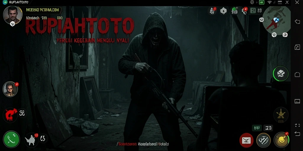 Tampilan menyeramkan dari gameplay RUPIAHTOTO yang penuh misteri.