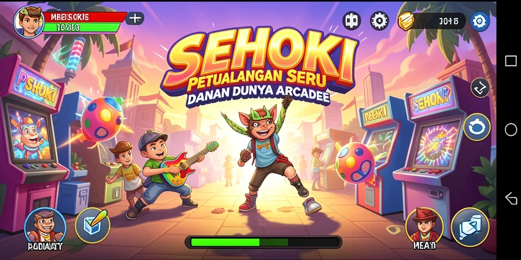 Tampilan gameplay SEHOKI yang menantang dan mengasyikkan.
